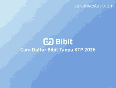 cara daftar bibit tanpa ktp
