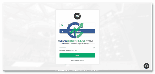 cara login stockbit pertama kali