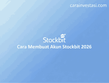 cara membuat akun Stockbit