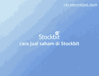 cara jual saham di stockbit