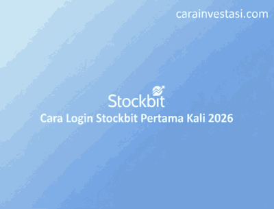cara login stockbit pertama kali