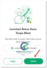 cara daftar aplikasi bibit