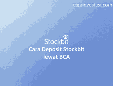 cara deposit stockbit lewat bca