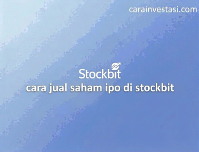 cara jual saham ipo di stockbit